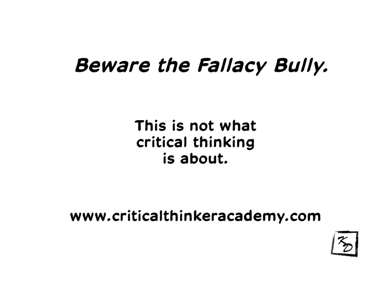 Illustration for article titled Fallacy Bullies
